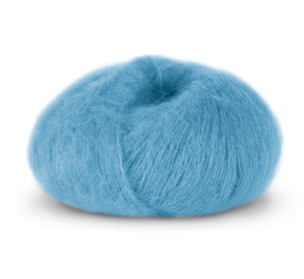 Tynn Kidsilk Erle - 4031 - Isblå - Image 2