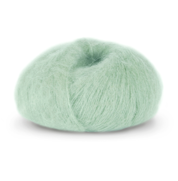 Tynn Kidsilk Erle - 4035 - Mintgrønn - Image 2
