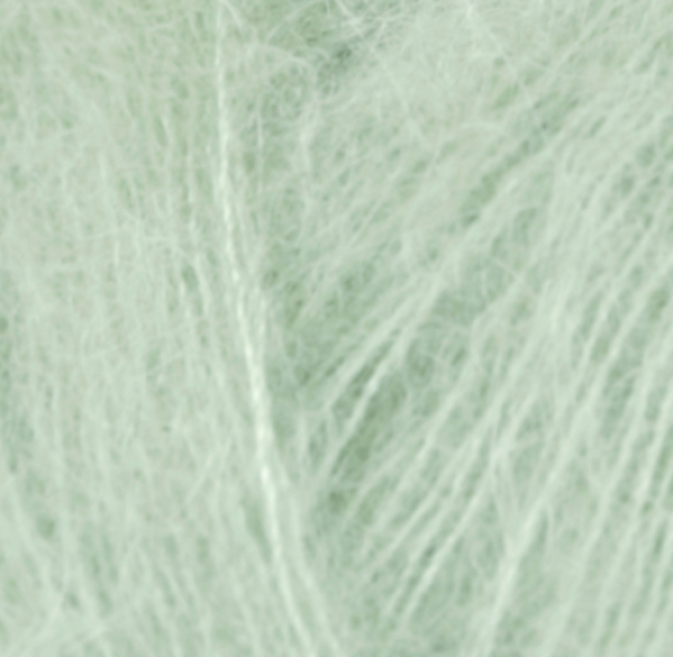 Tynn Kidsilk Erle - 4035 - Mintgrønn - Image 3