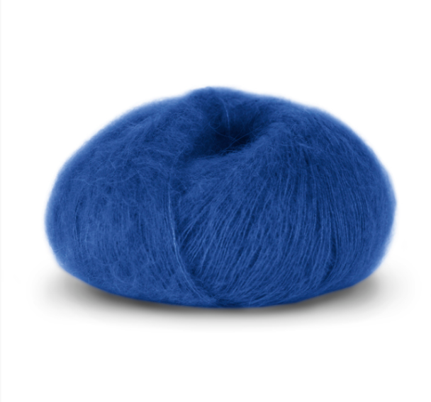 Tynn Kidsilk Erle - 4036 - Kongeblå - Image 2