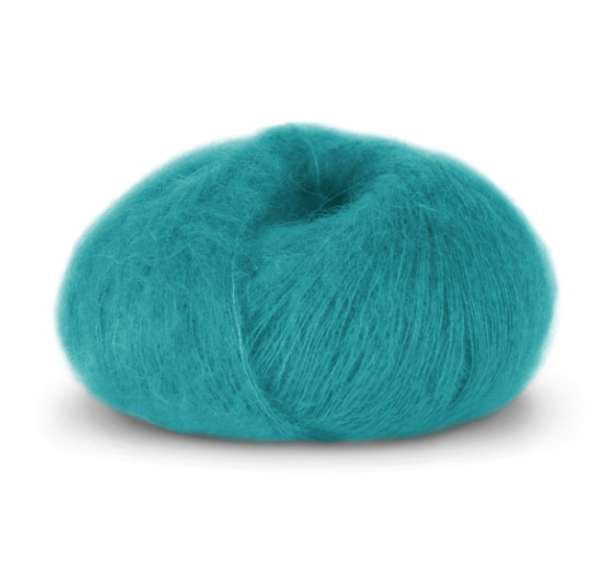 Tynn Kidsilk Erle - 4044 - Tropisk Blå - Image 2