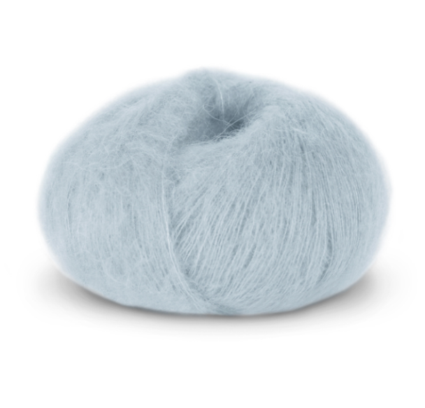 Tynn Kidsilk Erle - 4051 - Lys Blå - Image 2