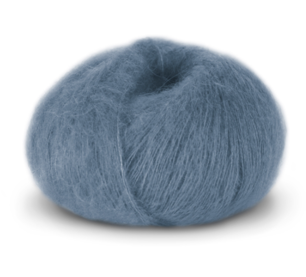 Tynn Kidsilk Erle - 4052 - Denim - Image 2