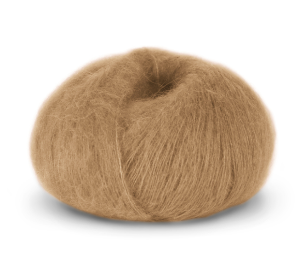 Tynn Kidsilk Erle - 4053 - Kamel - Image 2