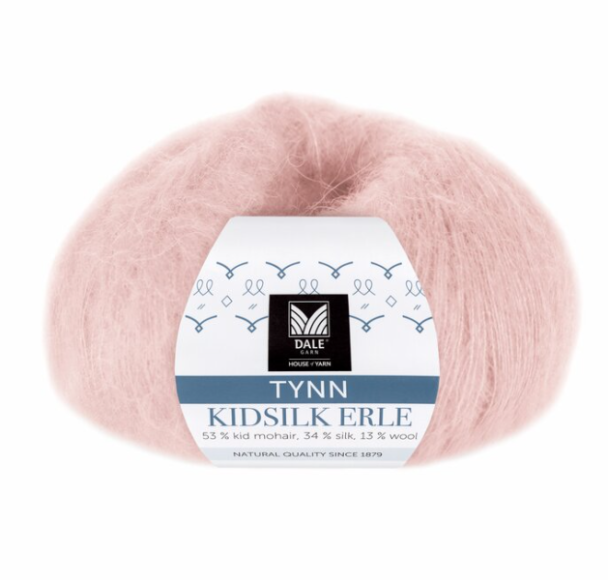 Tynn Kidsilk Erle - 4057 - Lys Rosa - Image 1