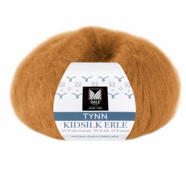 Tynn Kidsilk Erle - 4059 - Ravgul - Image 1