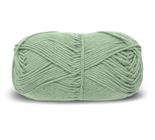 Øko Bomull - 305 - Lys Jadegrønn - Image 2