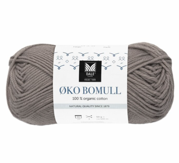 Øko Bomull - 307 - Grå - Image 1