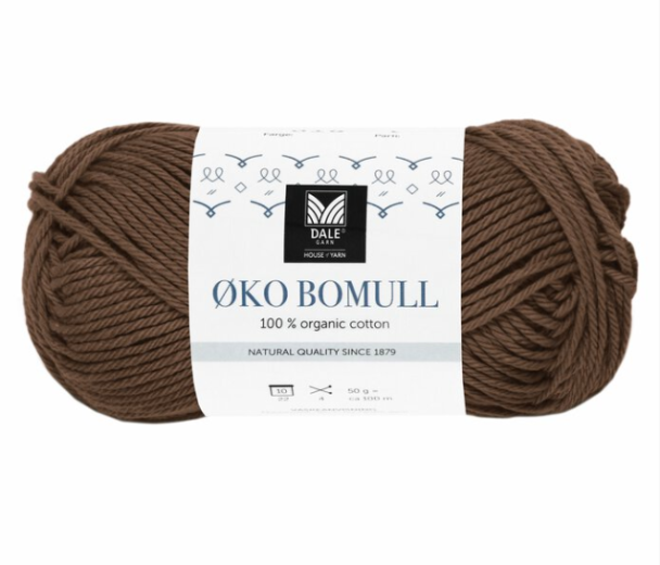 Øko Bomull - 331 - Espresso - Image 1