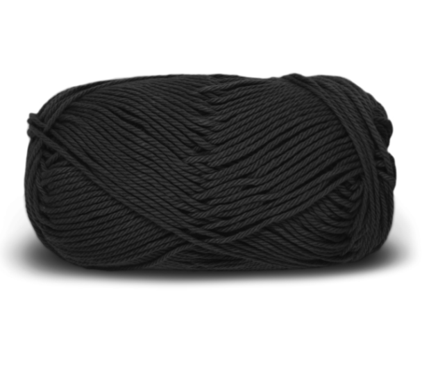 Øko Bomull - 332 - Svart - Image 2