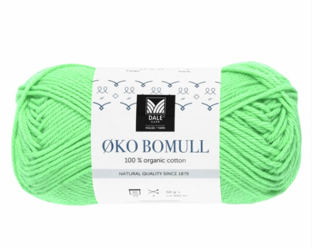 Øko Bomull - 335 - Eplemint - Image 1