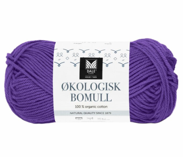 Øko Bomull - 339 - Purpur - Image 1