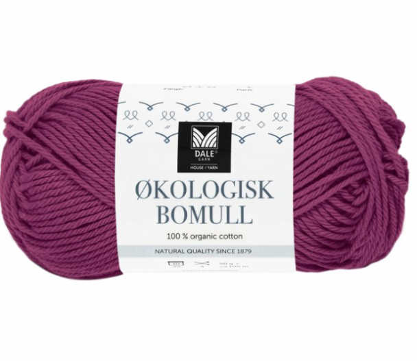 Øko Bomull - 340 - Bordeaux - Image 1