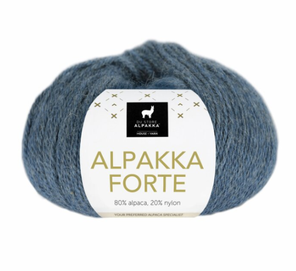 Alpakka Forte - 707 - Denim Melert - Image 1