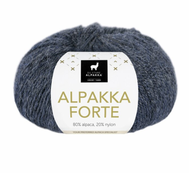 Alpakka Forte - 708 - Indigo Melert - Image 1