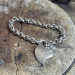 Klosterfoss Vintage - Armb&aring;nd, Huldres&oslash;lv huldrehjerte 925