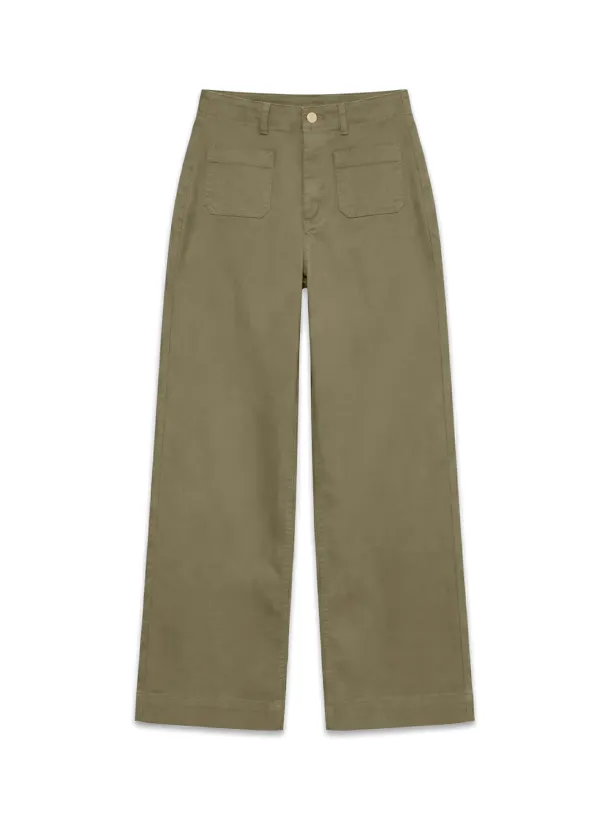 VMKAYLA HR WIDE POCKET COLOR JEANS - Image 1