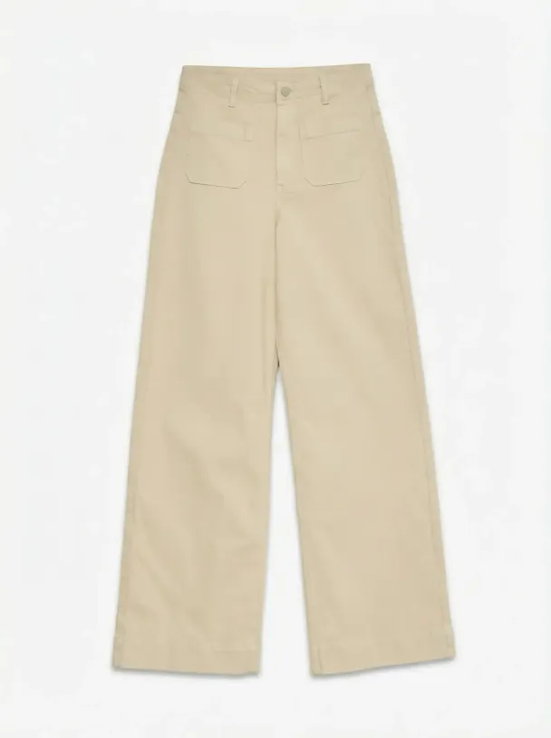 VMKAYLA HR WIDE POCKET COLOR JEANS