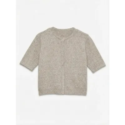 Doffy 2/4 O-Neck Button Cardigan 