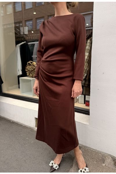 ABITO DRESS - RUM RAISIN