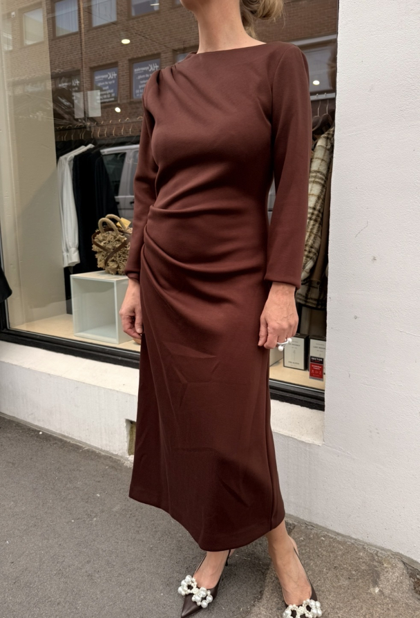 ABITO DRESS - RUM RAISIN - Image 1