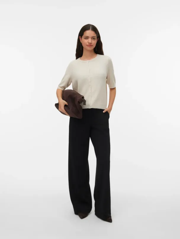 Doffy 2/4 O-Neck Button Cardigan  - Image 3
