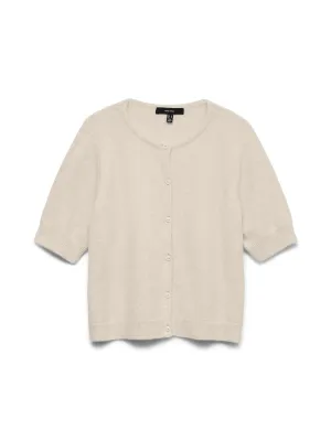 Doffy 2/4 O-Neck Button Cardigan 