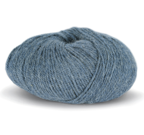 Alpakka Forte - 714 - Lys Denim Melert - Image 2