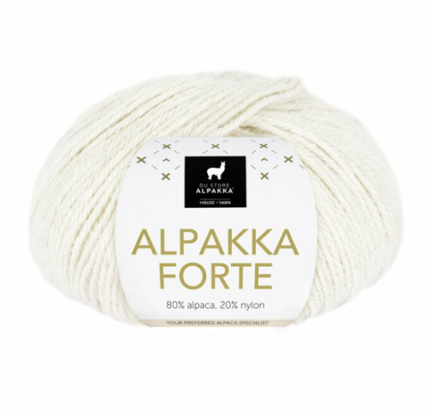 Alpakka Forte - 717 - Hvit - Image 1