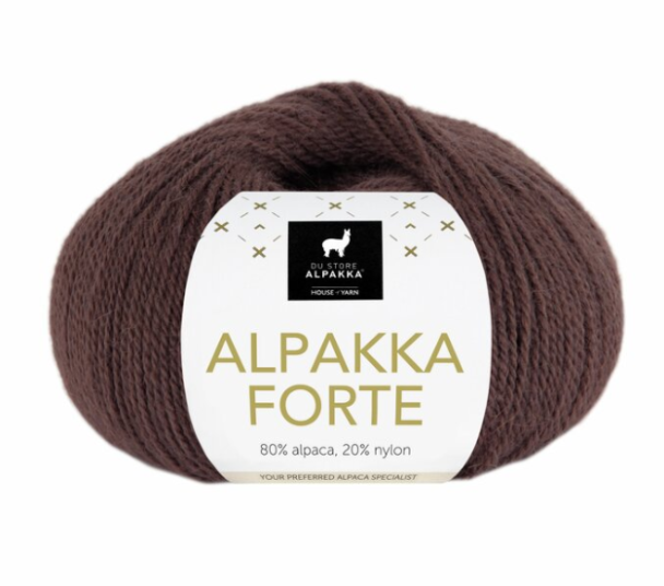 Alpakka Forte - 734 - Brun - Image 1