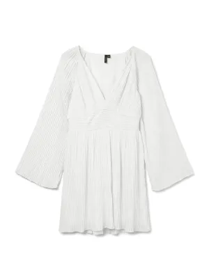 Dora Short Plisse Dress