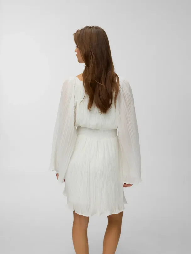 Dora Short Plisse Dress - Image 2