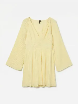 Dora Short Plisse Dress