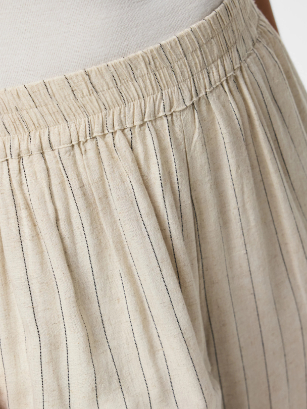 PCPIA LINEN BLEND HW CULOTTE WVN NOOS - Image 6