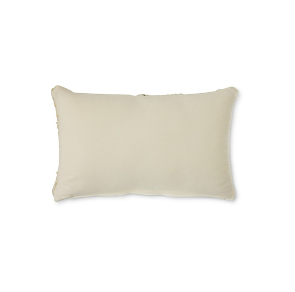 Stripete pute i naturlig ull 50x30 cm  - Image 3