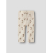 Nilo Wool/Modal Slim Legging, Turtledove / Flower - Lil' Atelier