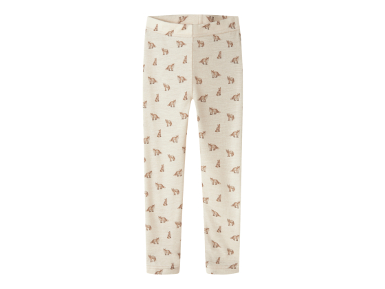 Nalu Wool/Modal Legging, Turtledove / Rev - Lil' Atelier