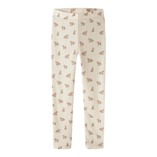 Nalu Wool/Modal Legging, Turtledove / Rev - Lil' Atelier