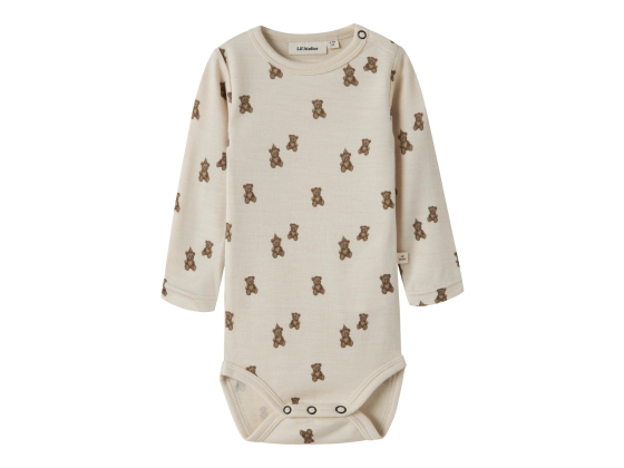 Nilo Wool/Modal Body, Turtledove / Teddy Bear - Lil' Atelier