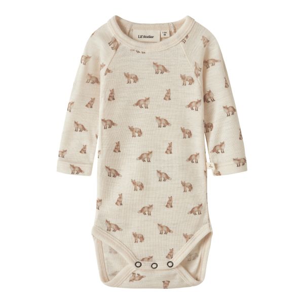 Nalu Wool/Modal Body, Turtledove / Rev - Lil' Atelier