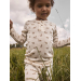 Nalu Wool/Modal Genser, Turtledove / Rev - Lil' Atelier