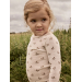 Nalu Wool/Modal Genser, Turtledove / Flower - Lil' Atelier