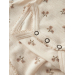 Nalu Wool/Modal Slim Body, Turtledove / Flower - Lil' Atelier