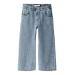 Karole Wide Jeans, Medium Blue Denim - Lil' Atelier