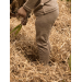 Nilo Wool/Modal Legging, Sepia Tint Melange - Lil' Atelier