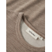 Nilo Wool/Modal Genser, Sepia Tint Melange - Lil' Atelier