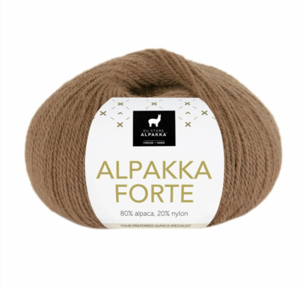 Alpakka Forte - 742 - Nøttebrun - Image 1