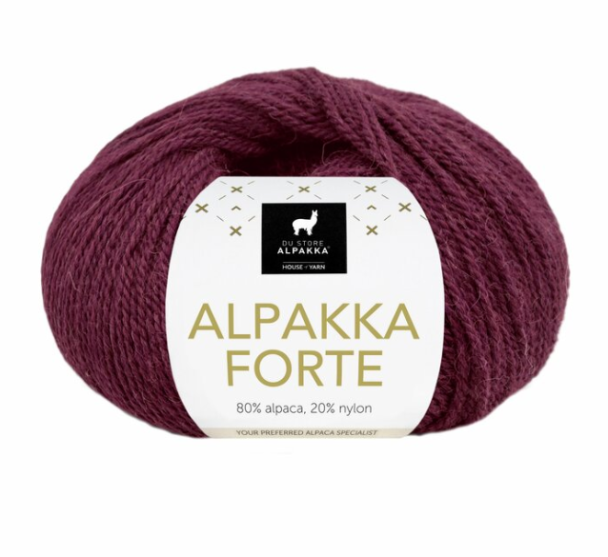 Alpakka Forte - 753 - Bordeaux - Image 1