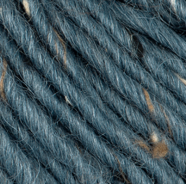 Alpakka Tweed - 104 - Blå - Image 2