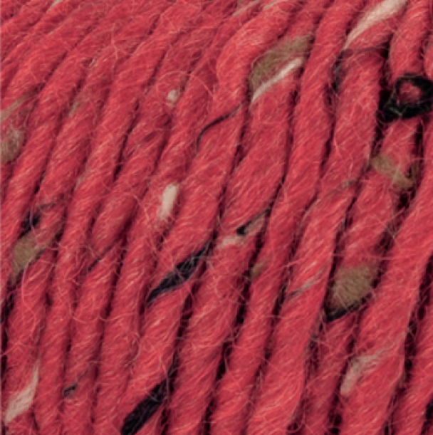 Alpakka Tweed - 120 - Rød - Image 3